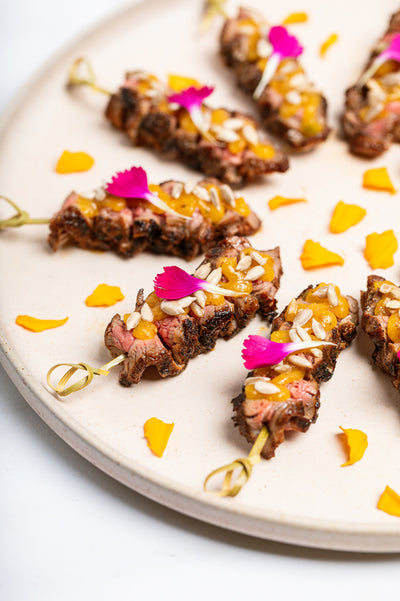 Berbere Spiced Beef Skewer