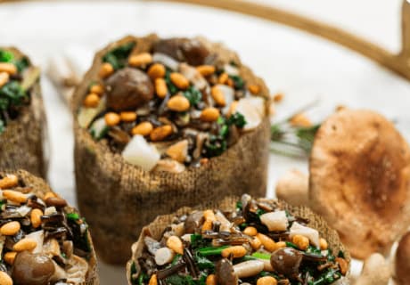 (TEST) Mediterranean Quinoa Cups with Pine Nuts and Wild Rice
