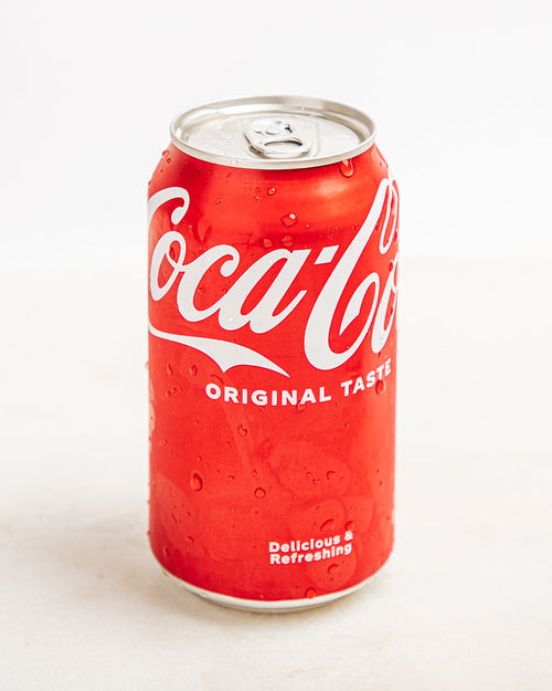 Can of classic Coca Cola