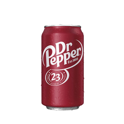 Can of Dr Pepper soda