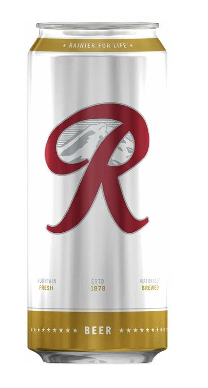 Can of Rainier beer