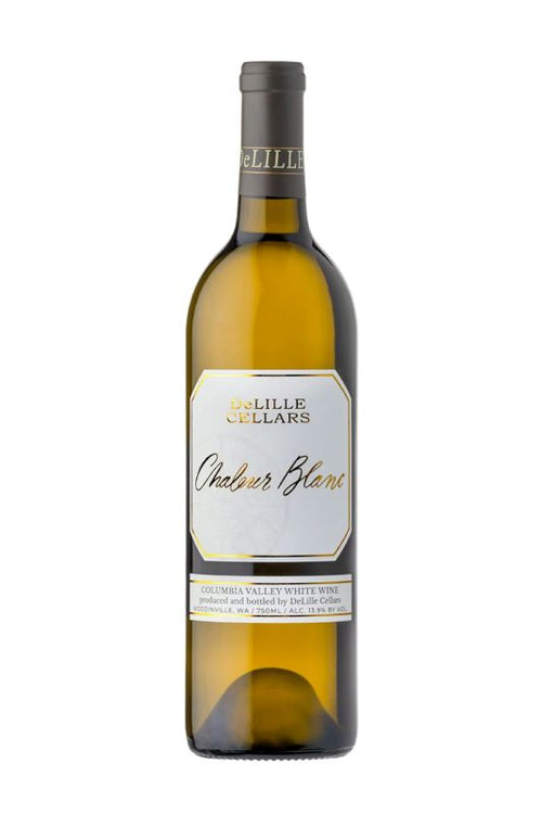 Bottle of Chaleur Blanc wine