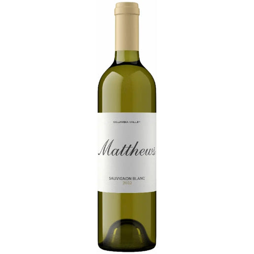 Bottle of sauvignon blanc wine