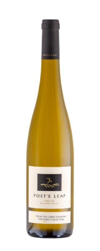 Bottle of riesling wine 