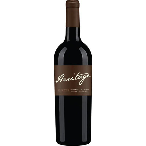 Bottle of cabernet sauvignon wine