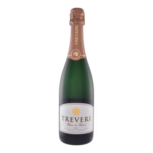 Bottle of brut sparkling wine