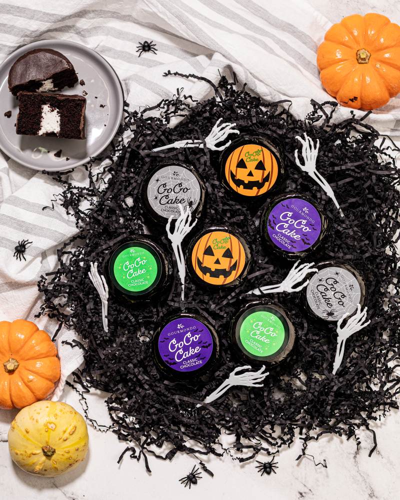 Halloween GoGo Cakes: Pumpkins, Cauldrons, Bats, Spiders