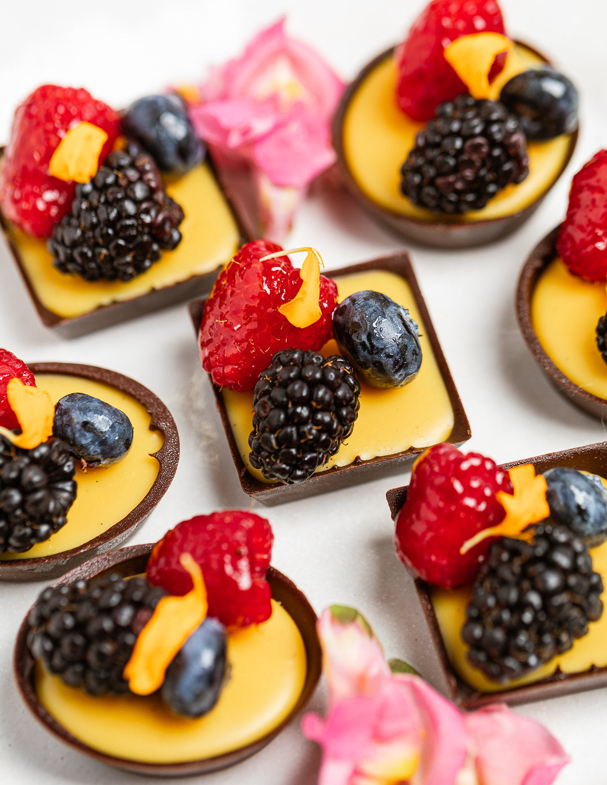 Passionfruit Chocolate Cups