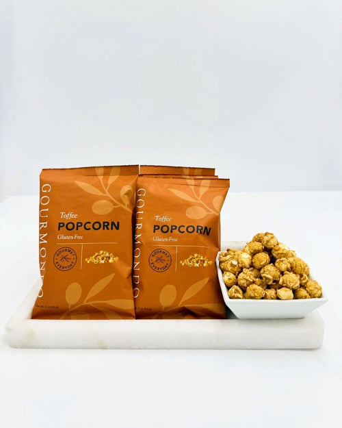 individual bags of toffee popcorn